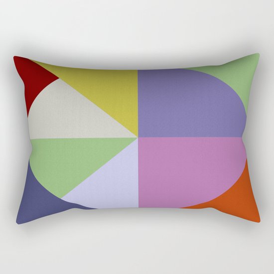 Abstract #270 Rectangular Pillow