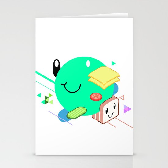 Tasty Visuals - Sandwich Time (No Grid) Stationery Cards