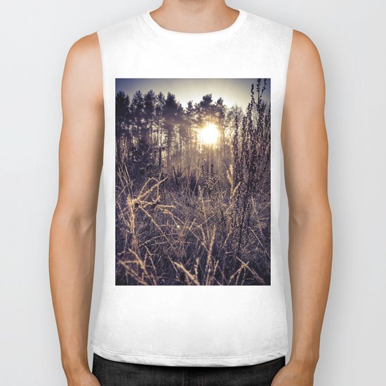 Golden hour Biker Tank