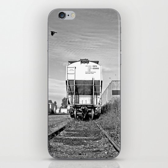Urban train car iPhone & iPod Skin