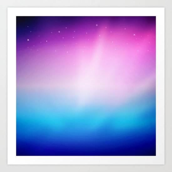 Galaxy Art Print