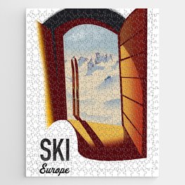 Ski Europe Jigsaw Puzzle