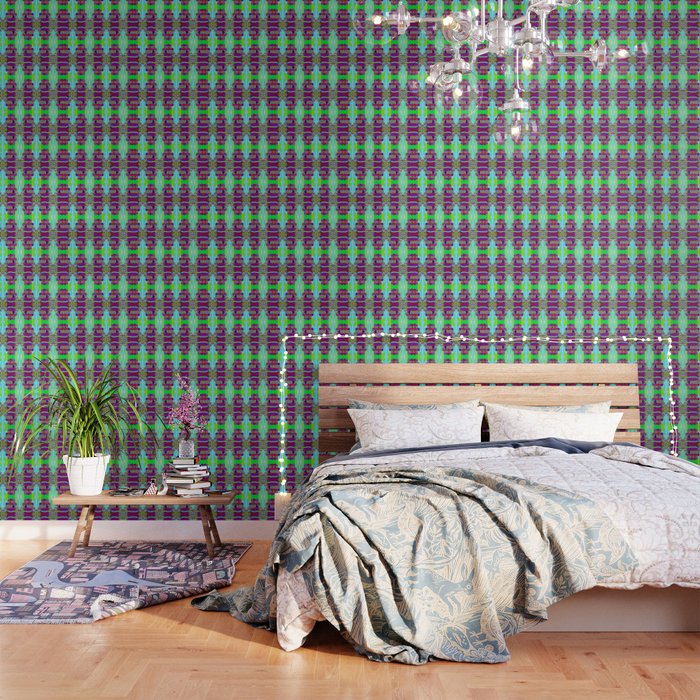 Multi-colors-pattern Wallpaper