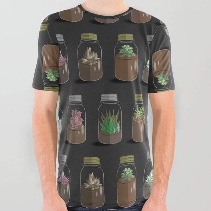 Tiny Terrariums All Over Graphic Tee