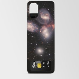 Stephan's Quintet (NIRCam and MIRI Composite Image) Android Card Case