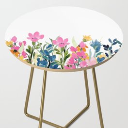 Floral Small Flowers  Side Table