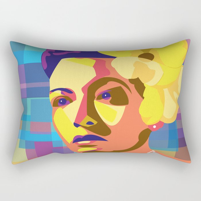 IT'S Billie Holiday Rectangular Pillow
