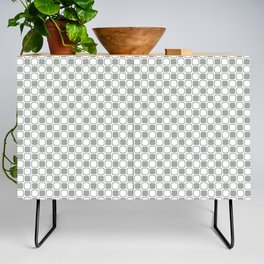Gray and White Square Checkerboard Pattern Pairs DE 2022 Trending Color Casting Shadow DE6291 Credenza