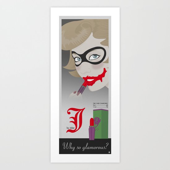 J by Joker Art Print