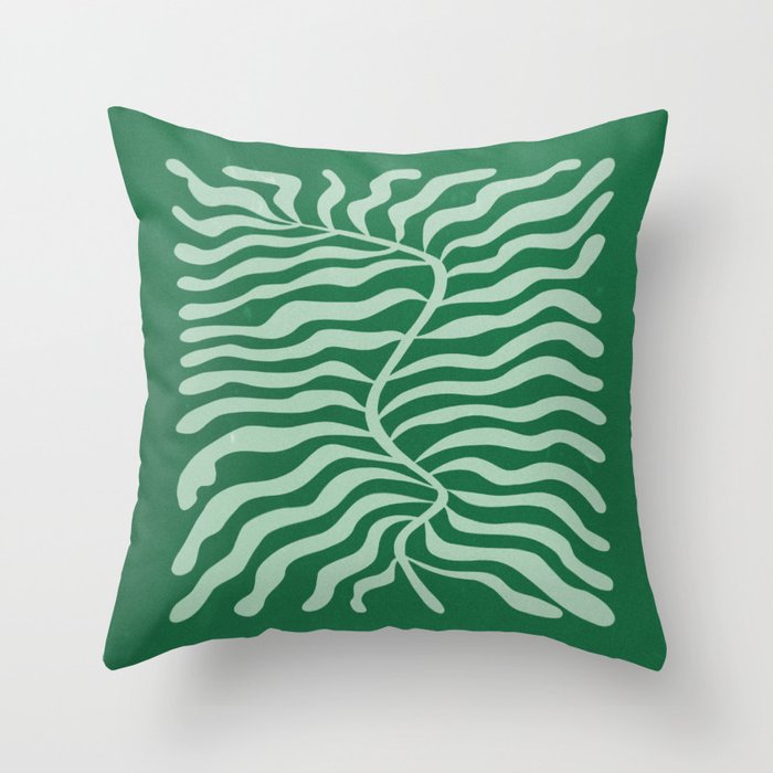 Fun Sage: Matisse Edition Throw Pillow