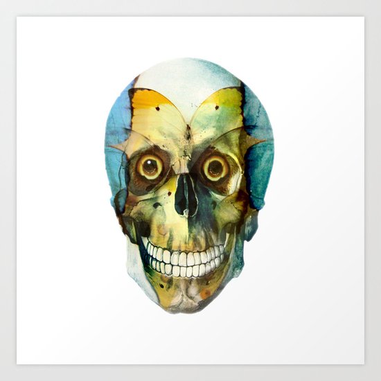 SKULL#02 Art Print