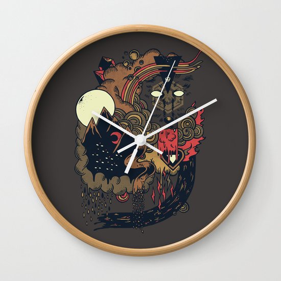 Leader of the Pack Wall Clock