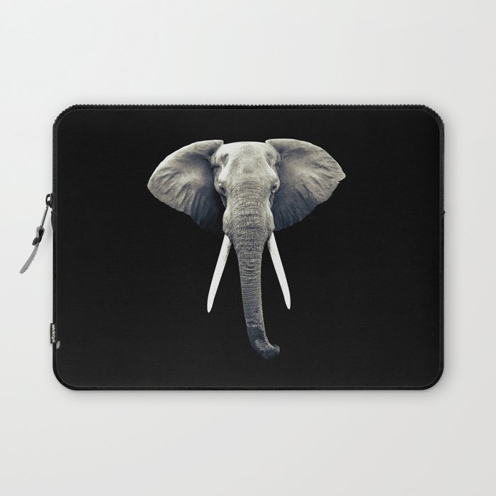 Elephant Portrait Laptop Sleeve