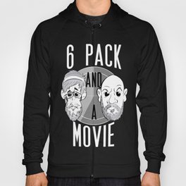 OFFICIAL 6 PACK AND A MOVIE PODCAST LOGO Hoody