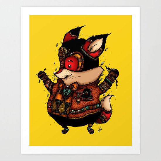 Archer of the Woods Art Print