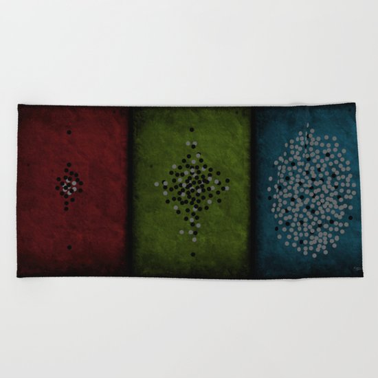 Yesterday, Today, Tomorrow Beach Towel