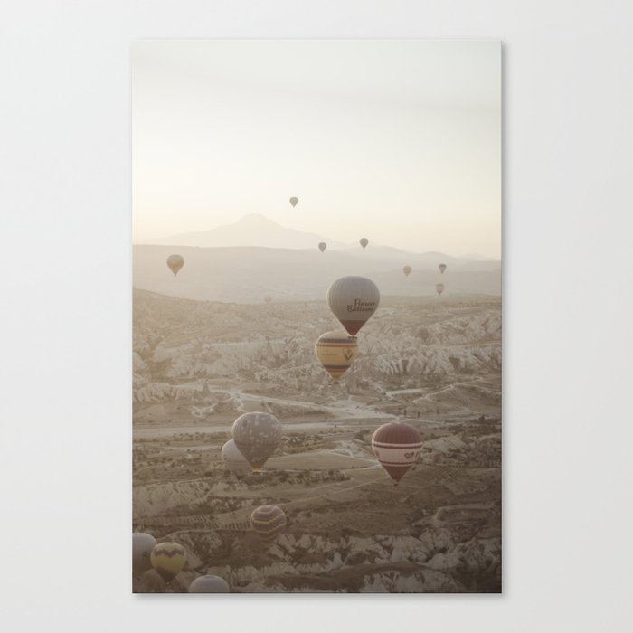 Hot Air Balloons Cappadocia Canvas Print