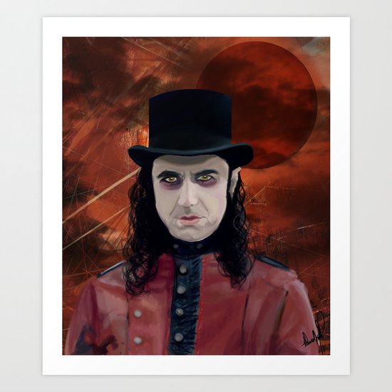 Fernando Moonspell Art Print