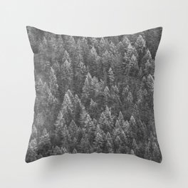 The Forest - Woodland Print Throw Pillow