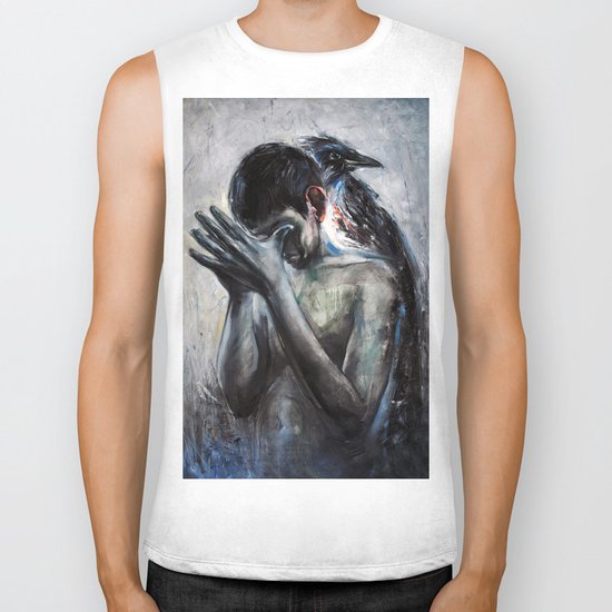 Sadness in my soul Biker Tank