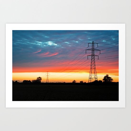 The Warmth Of Lincolnshire Art Print