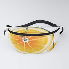 Orange and an Old Bike Fanny Pack
