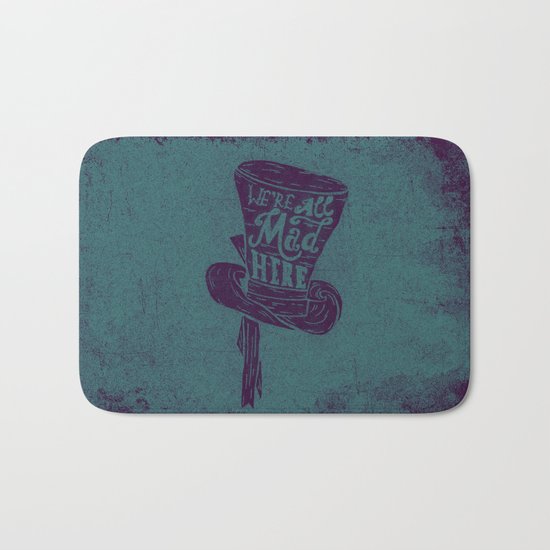 Alice in Wonderland Bath Mat
