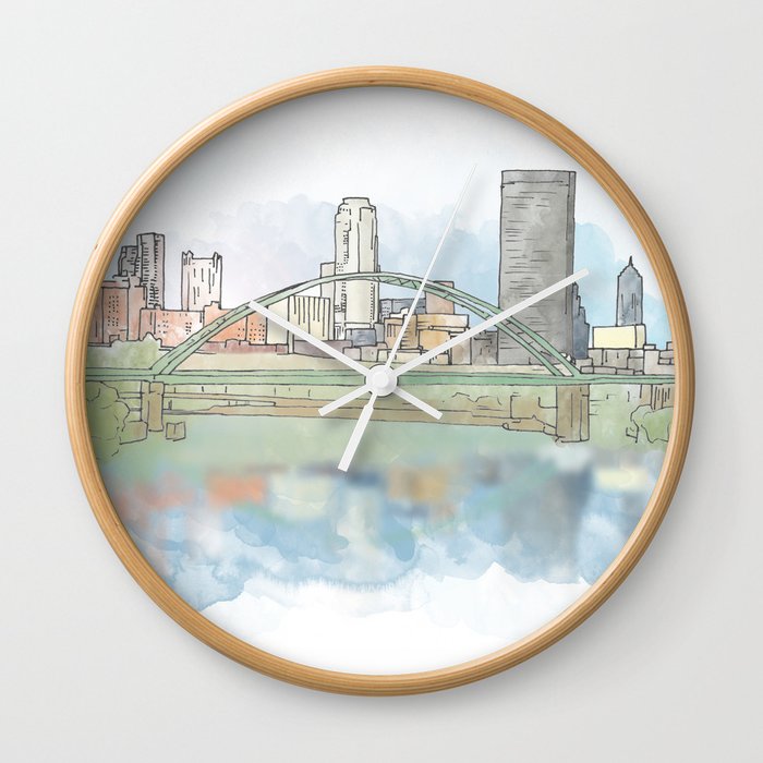 Birmingham Bridge Wall Clock