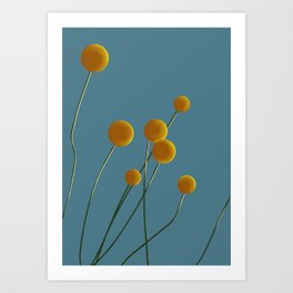Minimalistic Plant Art Print | Vector, Plant, Nature, Simple, Pattern, Graphicdesign, Minimalistic, Aesthetic, Flower, Digital 