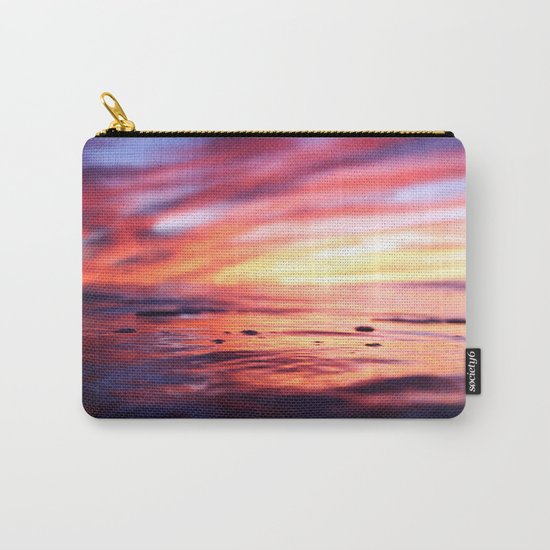 Miniature Sunset Beach Carry-All Pouch
