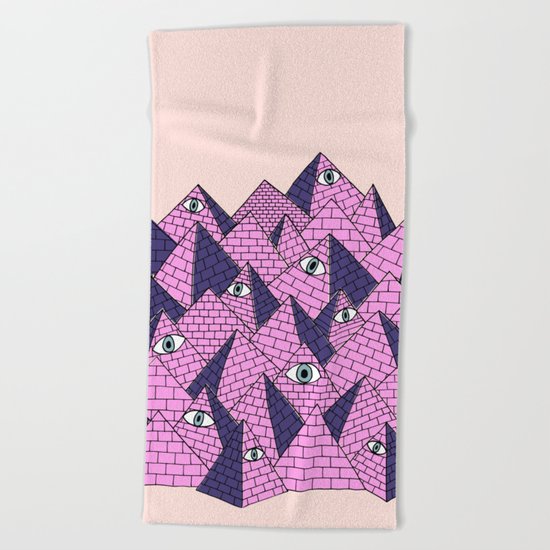 STACKED Beach Towel