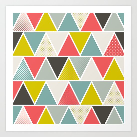 Triangulum Art Print