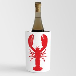 Watercolor Lobster Wine Chiller