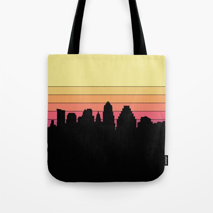 Austin Skyline Tote Bag