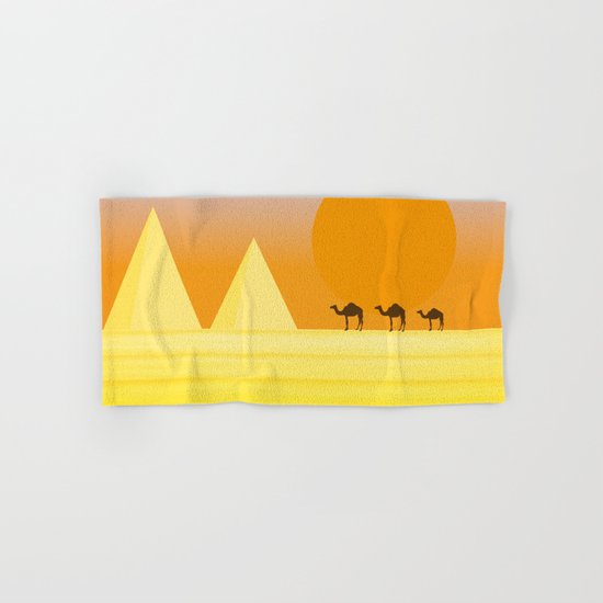 In the desert... Hand & Bath Towel