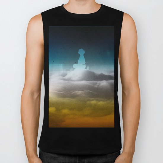Ghost Cloud Rider Biker Tank