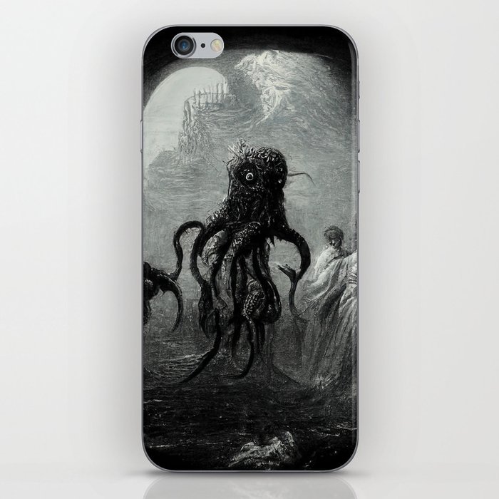 Nightmares are living in our World iPhone Skin