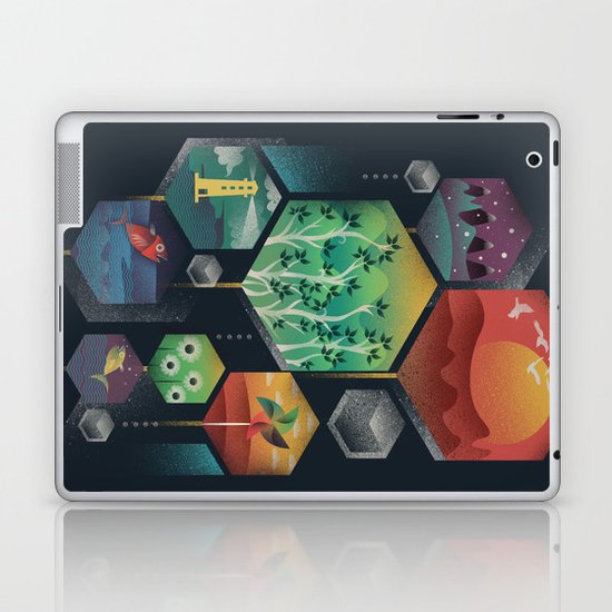 Geometrical Wonders Laptop & iPad Skin