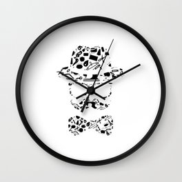 Old Fashion Style Classic Bearded Man Wall Clock