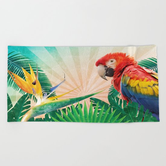 Tropics Beach Towel
