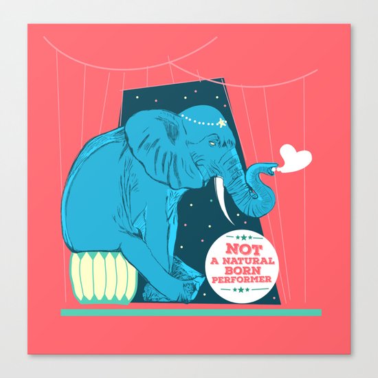Elephant Canvas Print