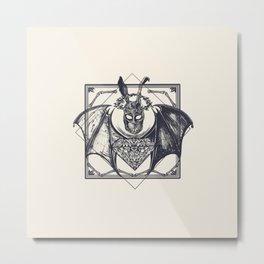 Devil rabbit Metal Print