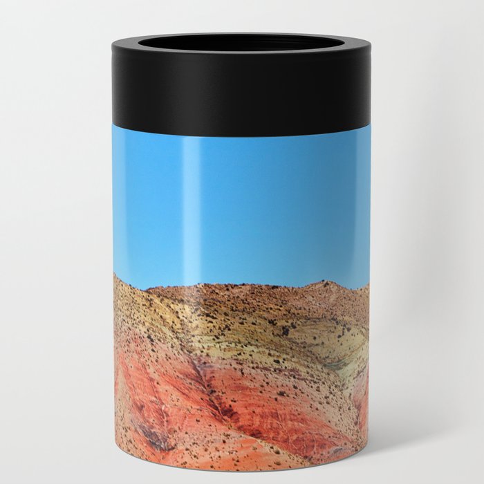 Argentina Photography - Badlands In Argentina With A Huge Mountain Can Cooler