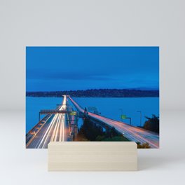 Floating Bridge Mini Art Print