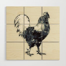 Rooster Wood Wall Art