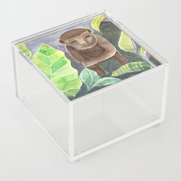 El pensador. Precolombian art inspired Acrylic Box
