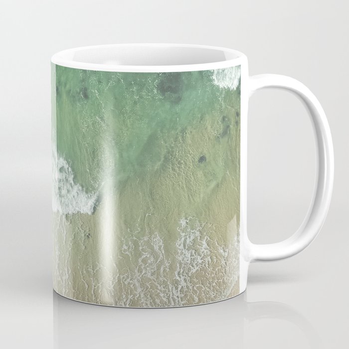 Aerial Beach View Coffee Mug