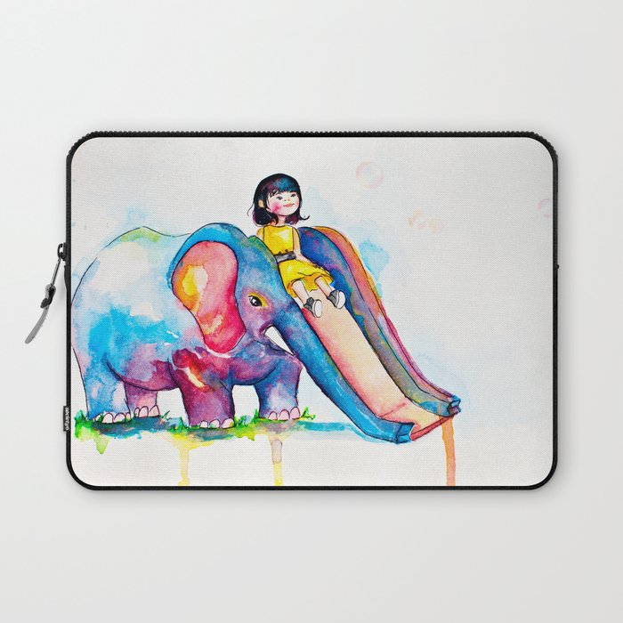 Elephant Slide Laptop Sleeve