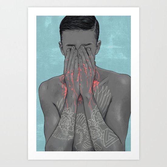 BOY OH BOY Art Print