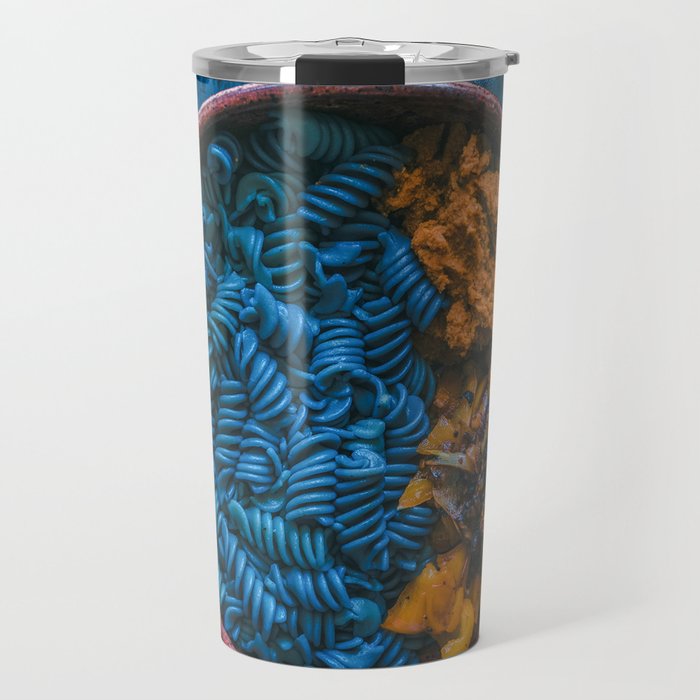 Blue Spirulina Pasta Travel Mug
